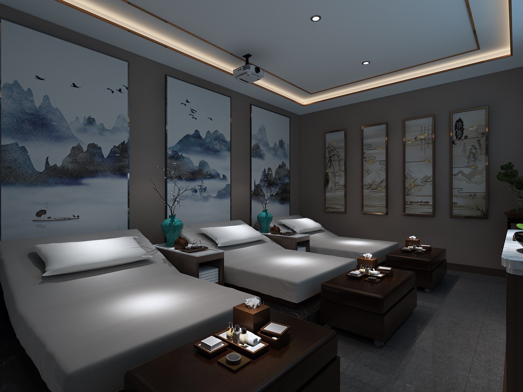 足浴店设计，打造一个轻松解压的环境！-4