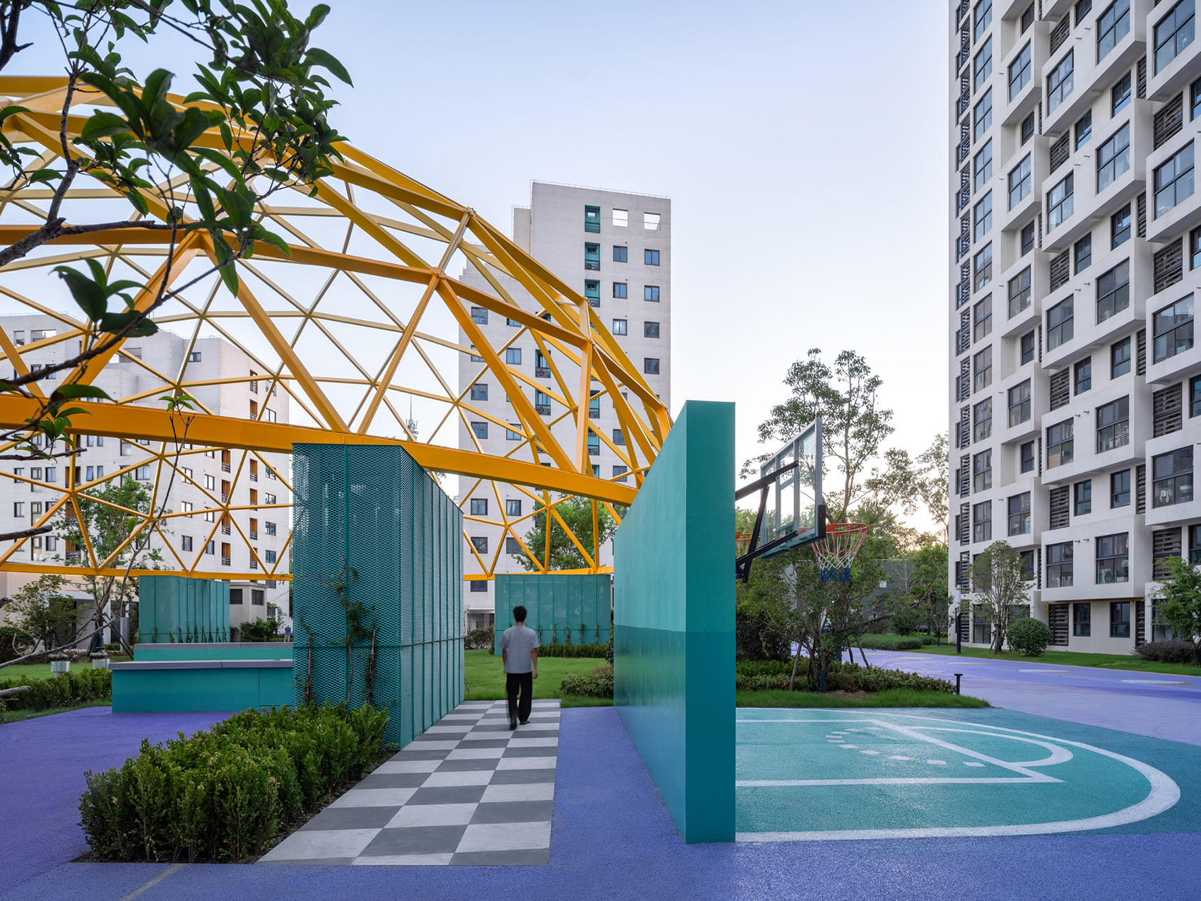 超级月亮 + 地核绿洲·上海阡集•创社区景观更新丨中国上海丨BAM百安木-15