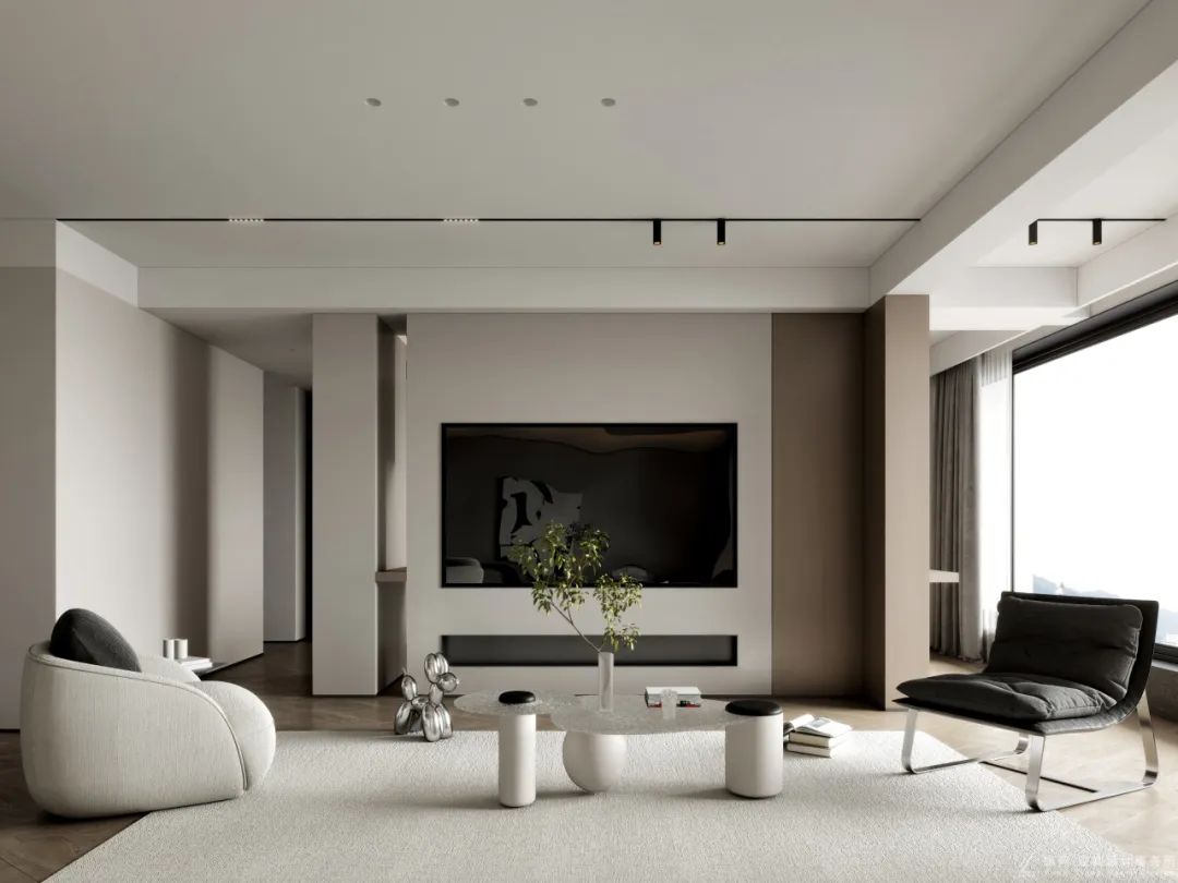 浏阳高力·万汇城 120㎡住宅设计丨中国湖南丨纵向·空间设计-11