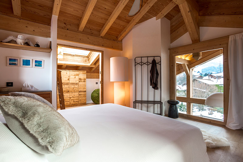 法式阿尔卑斯山现代红 ski  Chalet-17