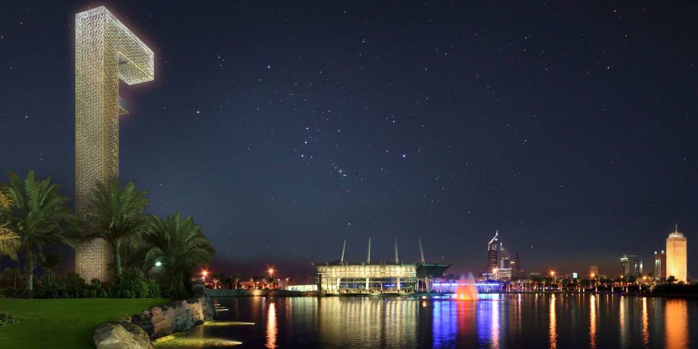 迪拜扎比尔公园高大标志性建筑丨阿联酋迪拜-2