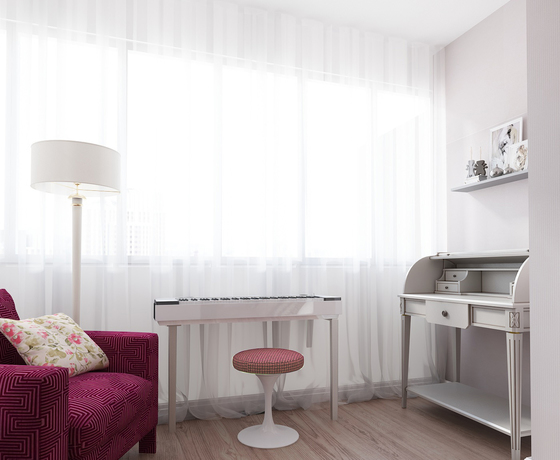 ЖК "Современник" 一室公寓室内设计丨俄罗斯萨马拉-14