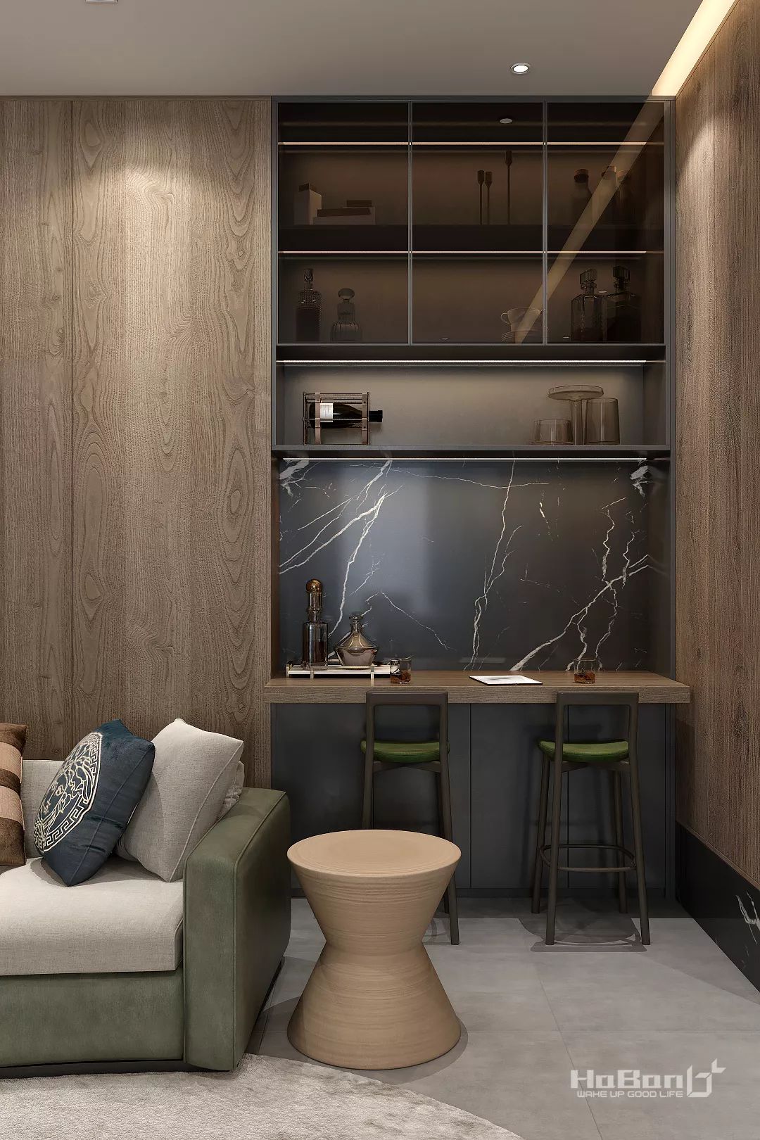 自然诗集,现代家居的温暖与精致-0