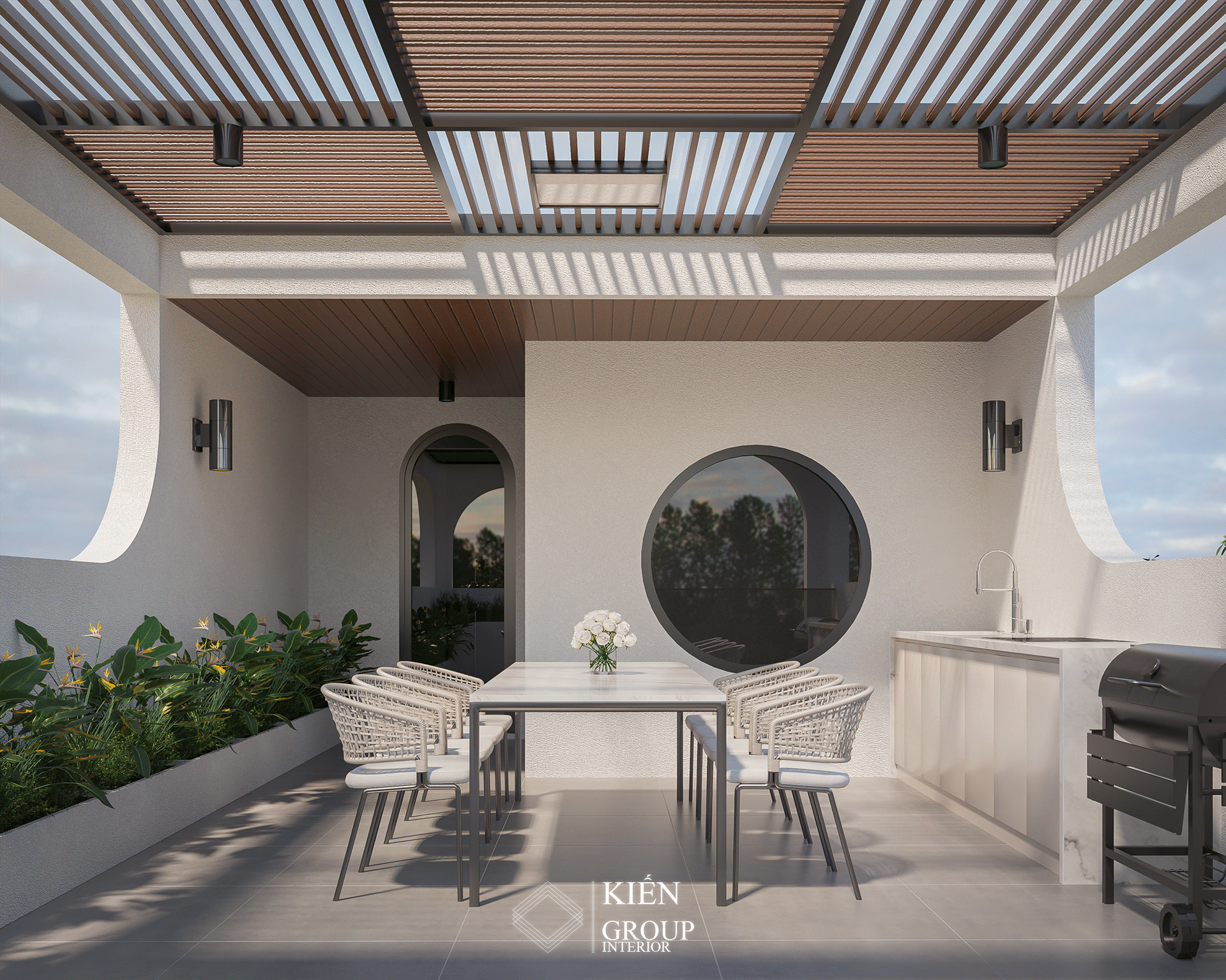 Tranquil Curve House-9