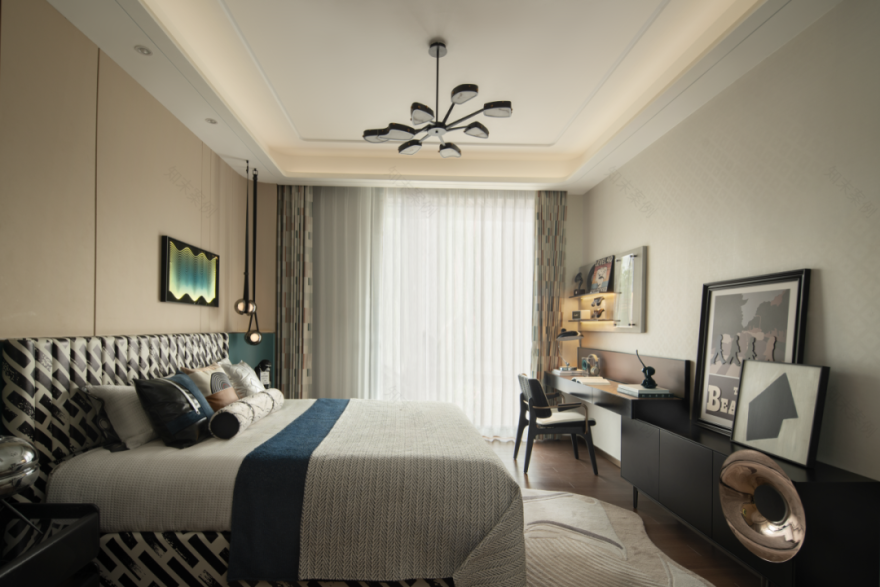 匠著|凤樾府640㎡珍藏别墅:东意西境下的隐奢哲学-60