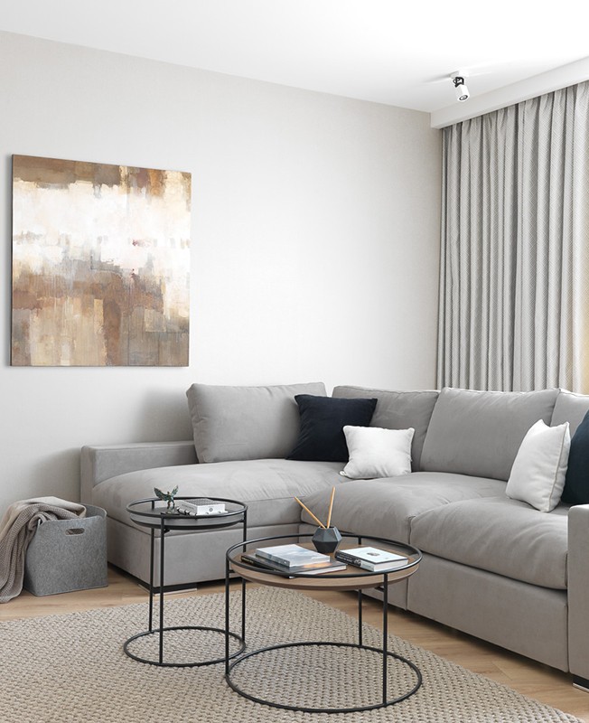 莫斯科北欧风公寓 | 极简白色小户型设计-12