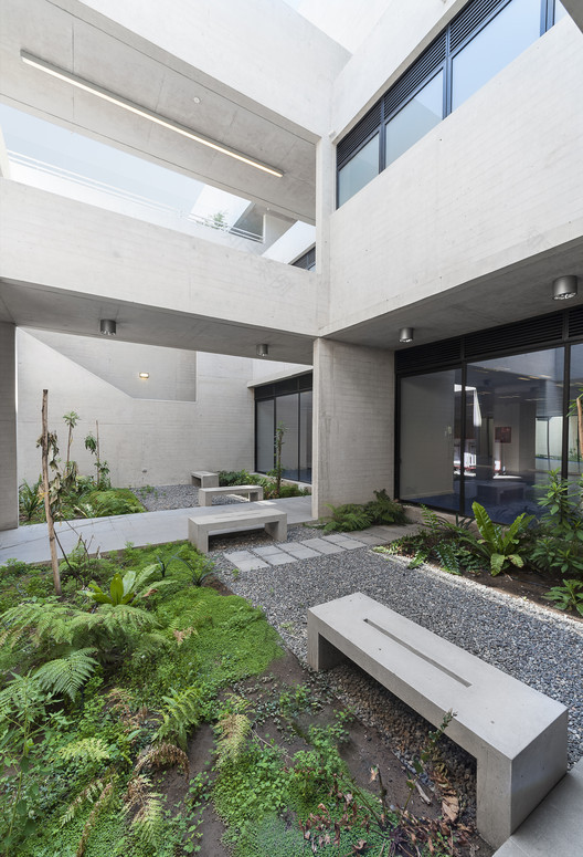 智利森林中的圣乔治学院体育馆-30