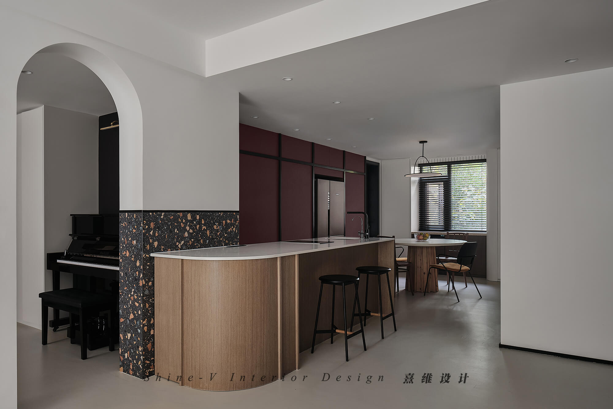 熹维设计 · 解放空间,看常规户型如何演绎轻复古的优雅与浪漫-20