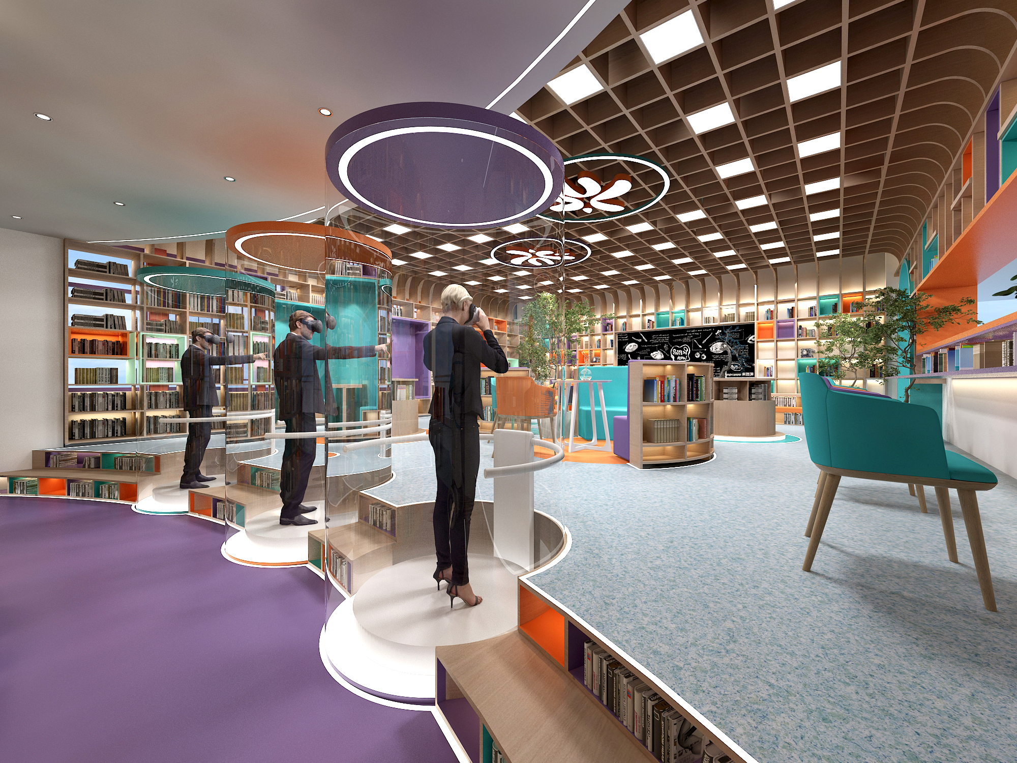 学校最美图书馆设计-20