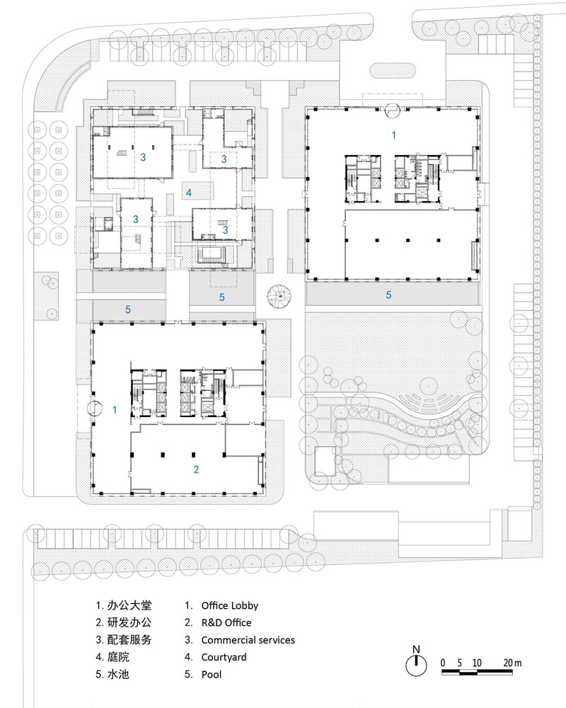 上海张润办公楼——现代办公空间的绿色创新-52