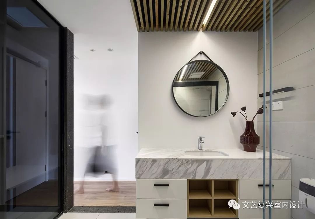 现代禅意新中式——90 后业主的婚房设计-46