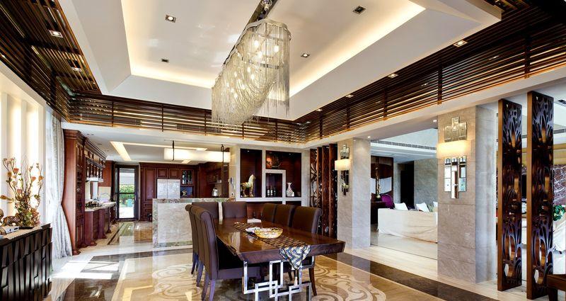 三亚清水湾别墅 | 东南亚风情融入现代设计-7