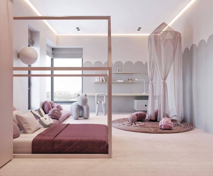 南京金地悦丰华样板间 | 卧室设计新思路-142