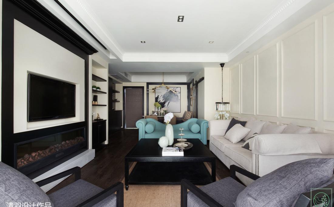 平层丨【清羽设计】MoonHouse-2