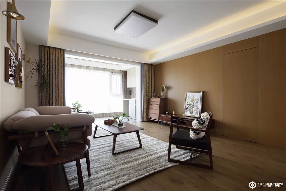 金浦御龙湾 140㎡日北混搭风，自然温暖的多功能家-31