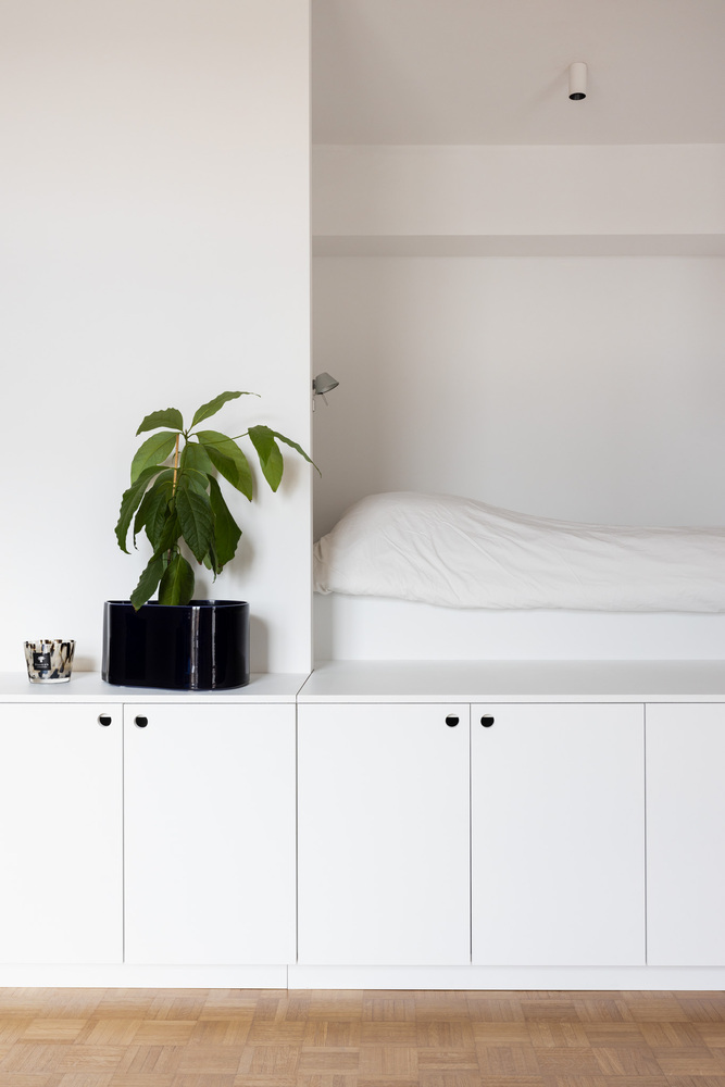 比利时布鲁塞尔现代主义公寓设计丨BÉRÉNICE ET MATHIEU-31