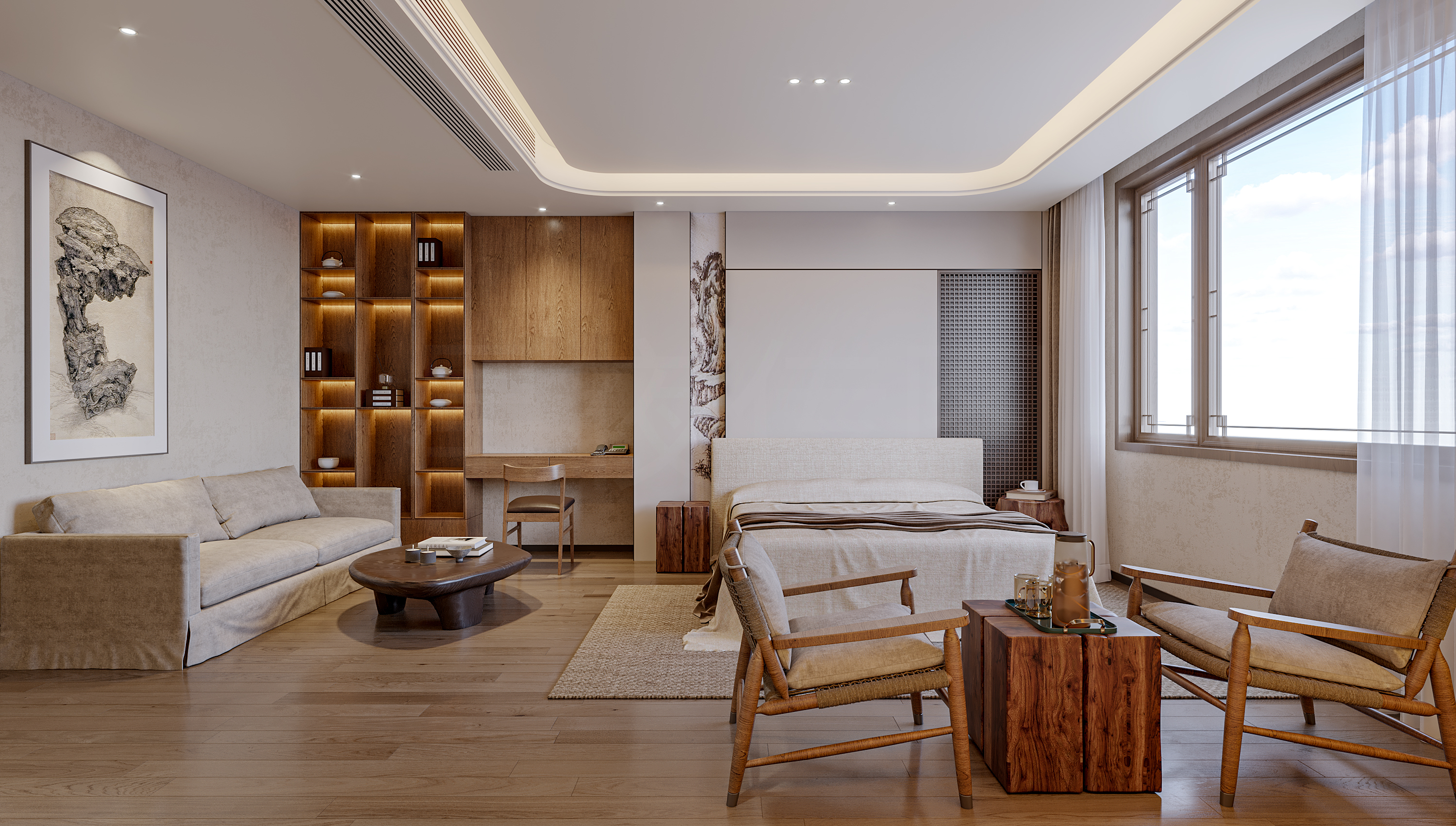 民宿酒店 效果图-2