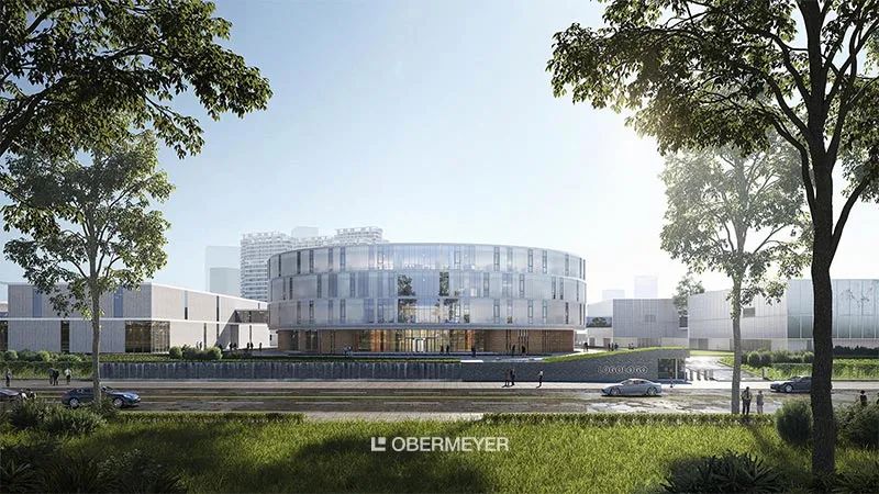 人福药辅绿色生态厂房丨中国湖北丨德国欧博迈亚(OBERMEYER)-14