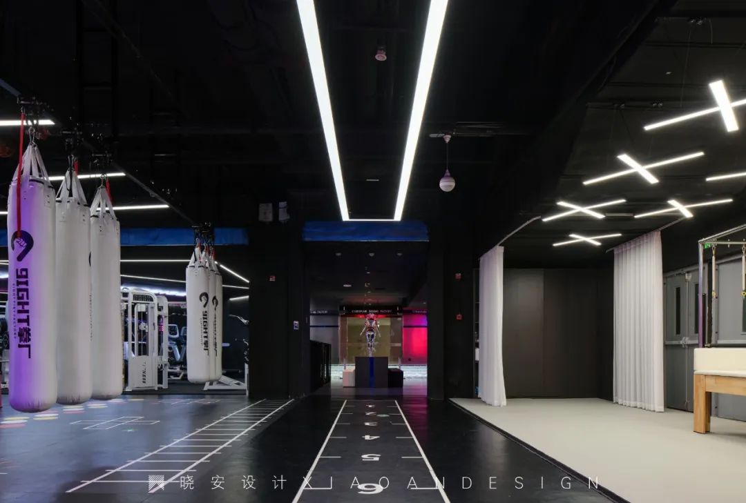 91GHT 健身房 · 运动与艺术的视觉盛宴丨晓安设计-31