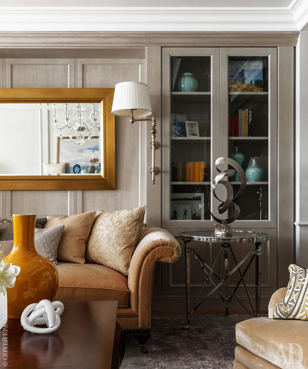 莫斯科秋色豪宅，精致古典内饰-3