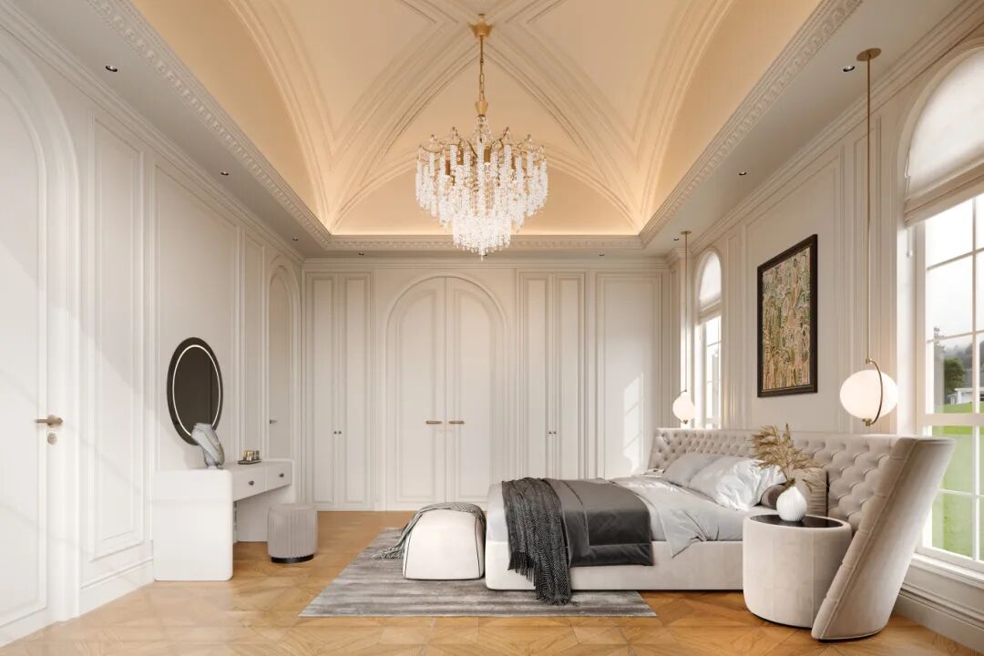 P.W.璞物设计丨时光凝萃的艺术·华章--纯净法式-66