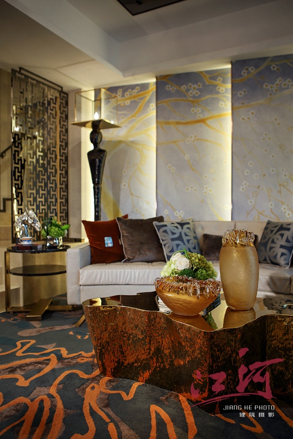 中海九号公馆现代简约样板间-3