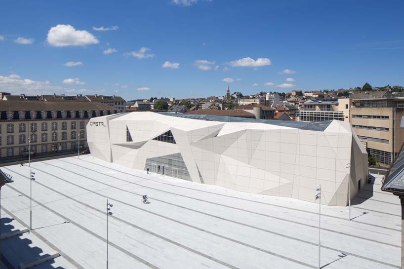 奥里亚克广场水晶建筑-0