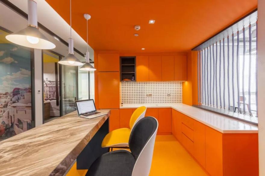 中山广场SOHO蓝橙办公室-31