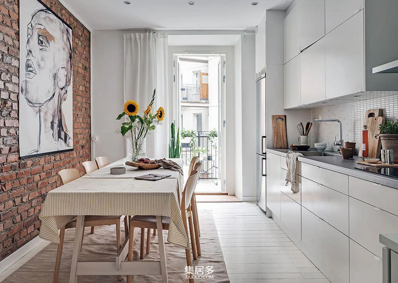 66 平方米白色公寓-19