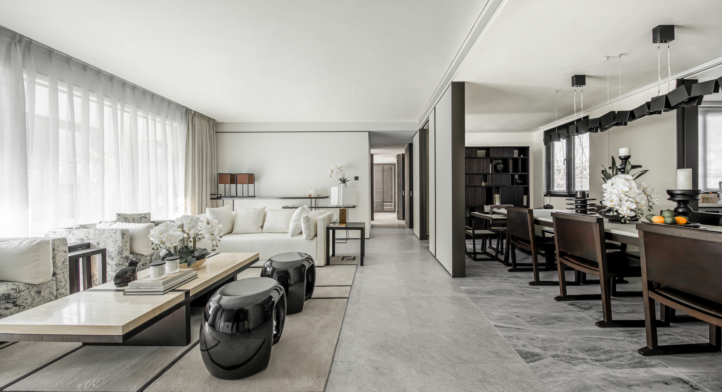 南京封面级豪宅「云上润府」“从容”东方样板间丨中国南京丨真工建筑-25