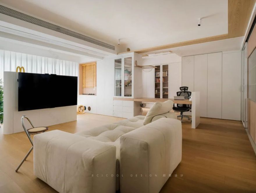 夫妻+猫之屋!去风格化,自然、松弛、可以奔跑的大储物LDK之家-63