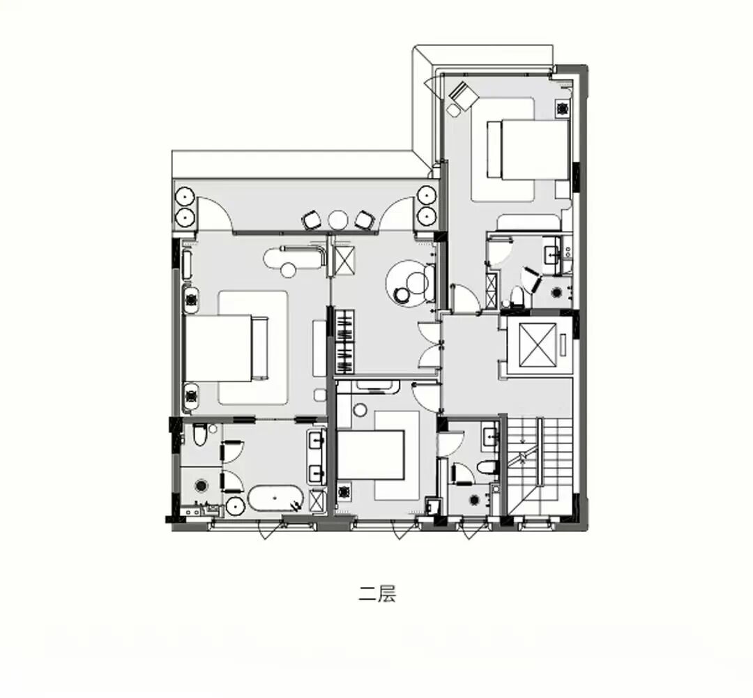 新作  ：演绎理想家的双面美学——金华滨江沁湖映月丨IF DESIGN 羽果设计-75