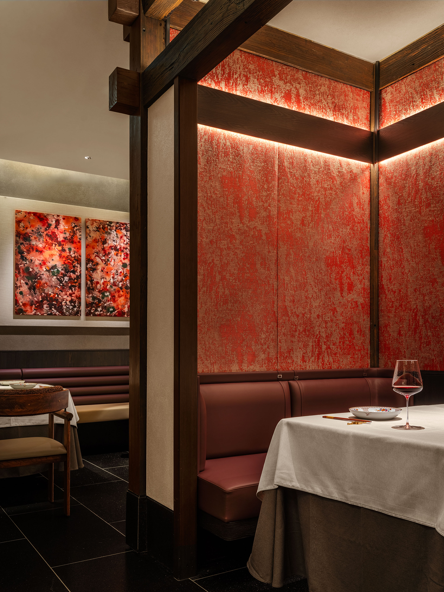 四季民福新加坡首店丨屋里门外设计-21