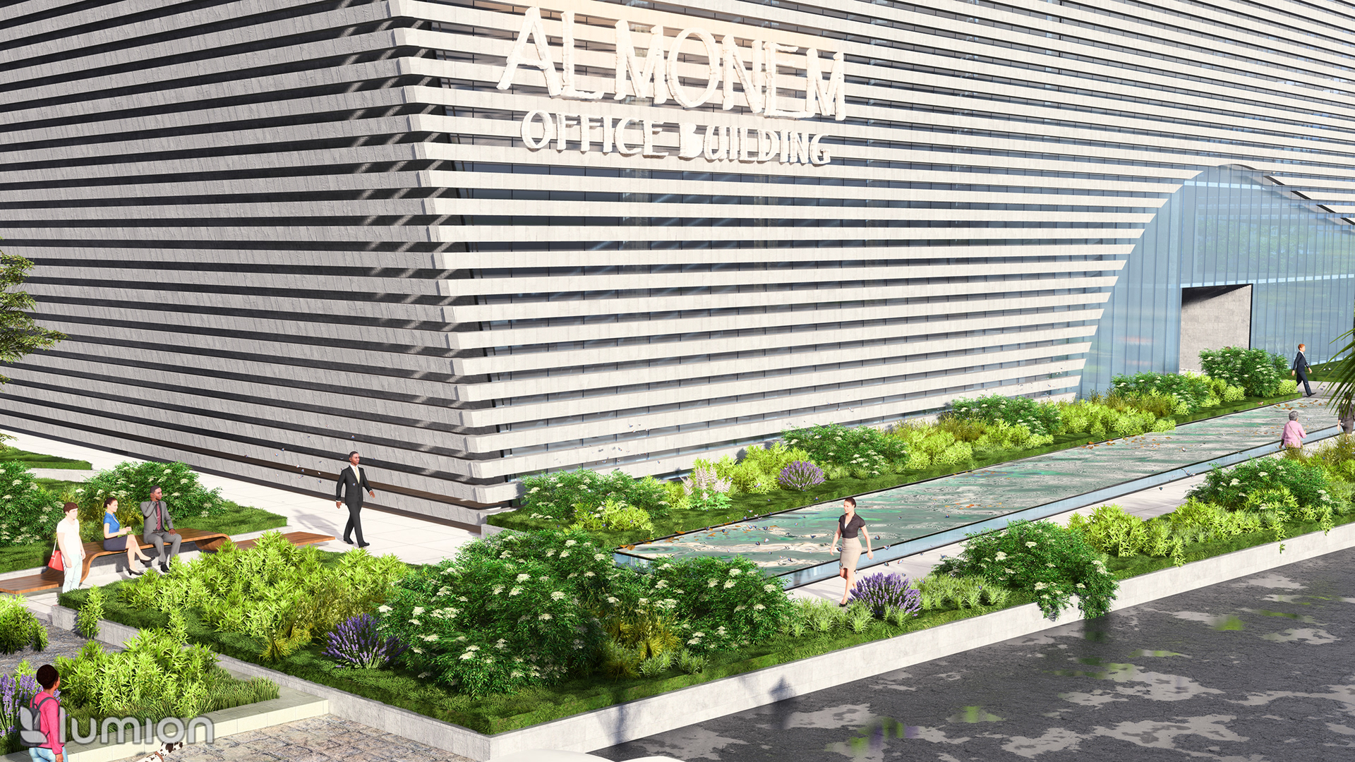 ALMONEM 商务园区丨开罗大学工程学院建筑系-7