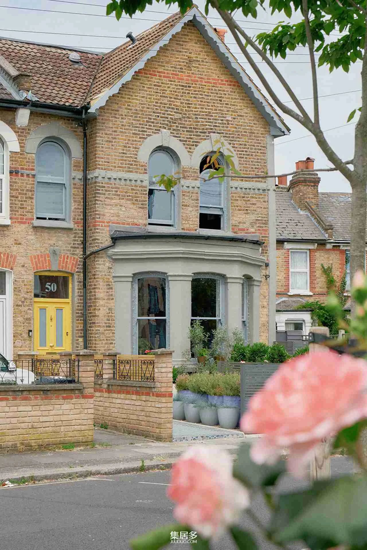 伦敦大胆色彩住宅丨英国伦敦-13