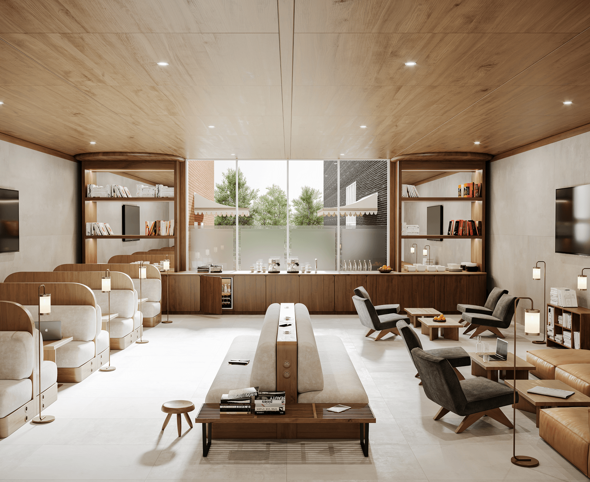 巴黎商业建筑室内可视化项目丨法国巴黎丨Suburbia团队-1