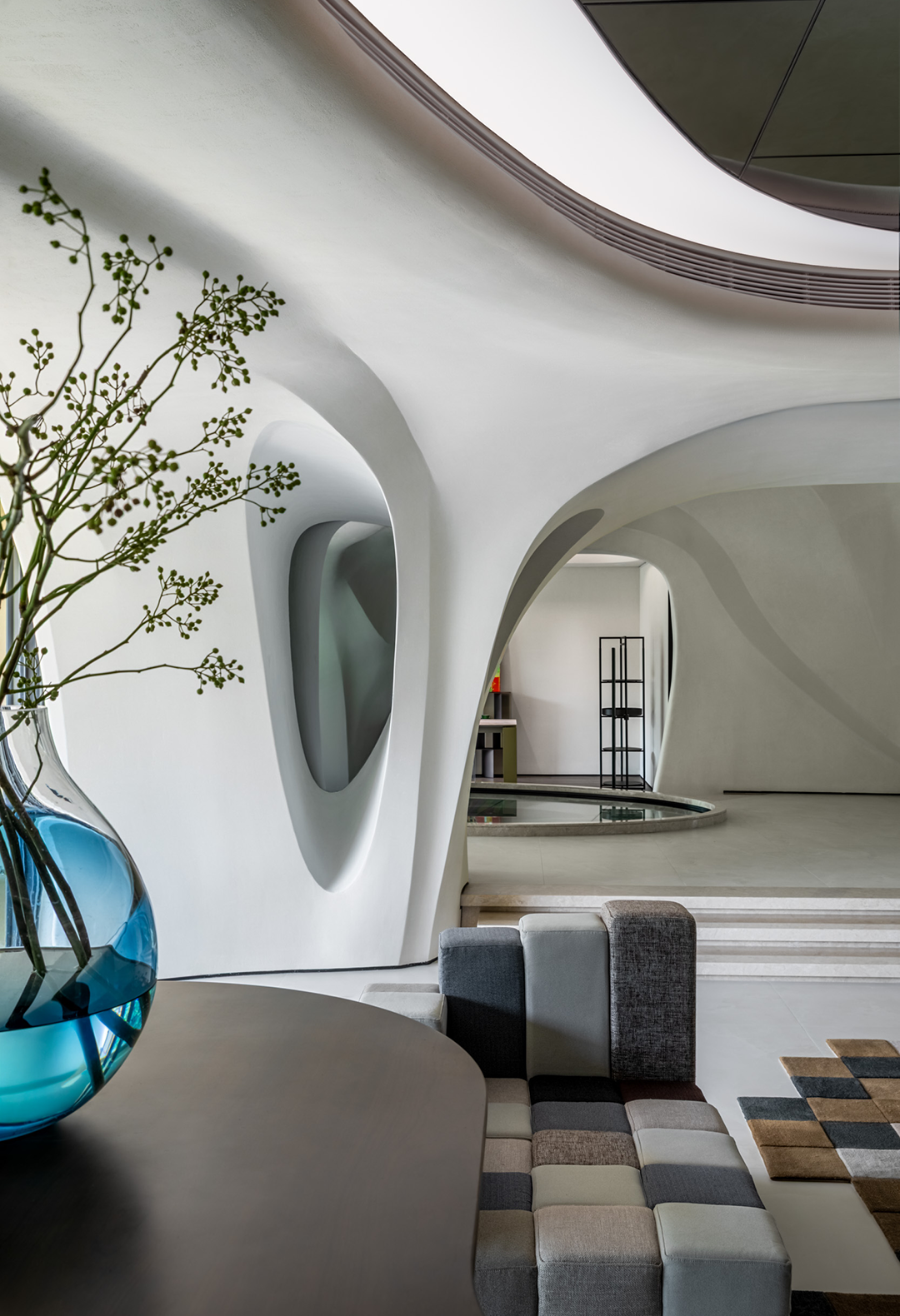 9SDG李东灿 · 广州480㎡当代豪宅,洞穴式居所,《空间协奏曲》丨中国广州-25