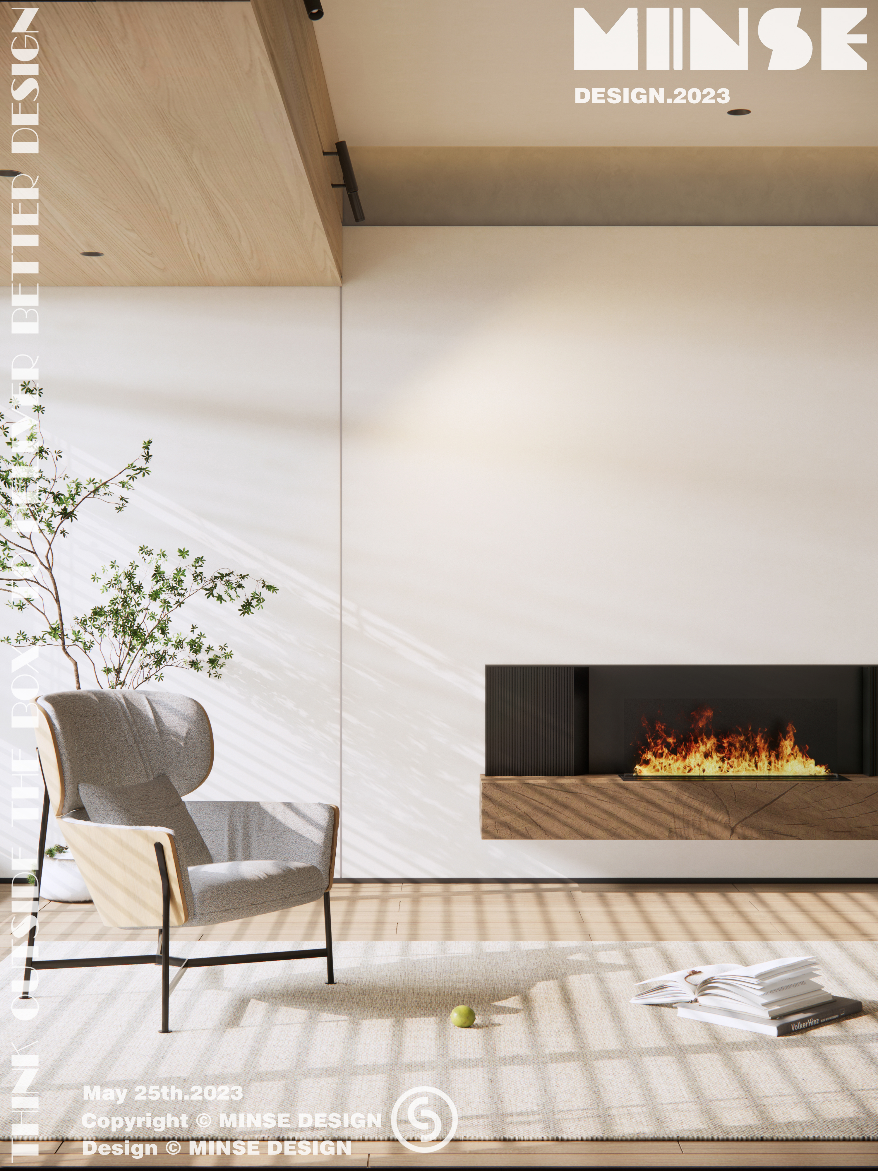 居住空间全案设计丨中国萍乡丨杭州民舍制作空间设计工作室-14