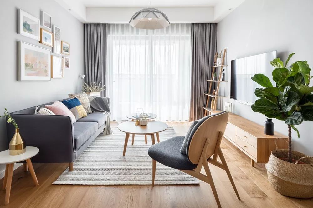 北欧风格设计案例集,打造简洁舒适的家居空间-73