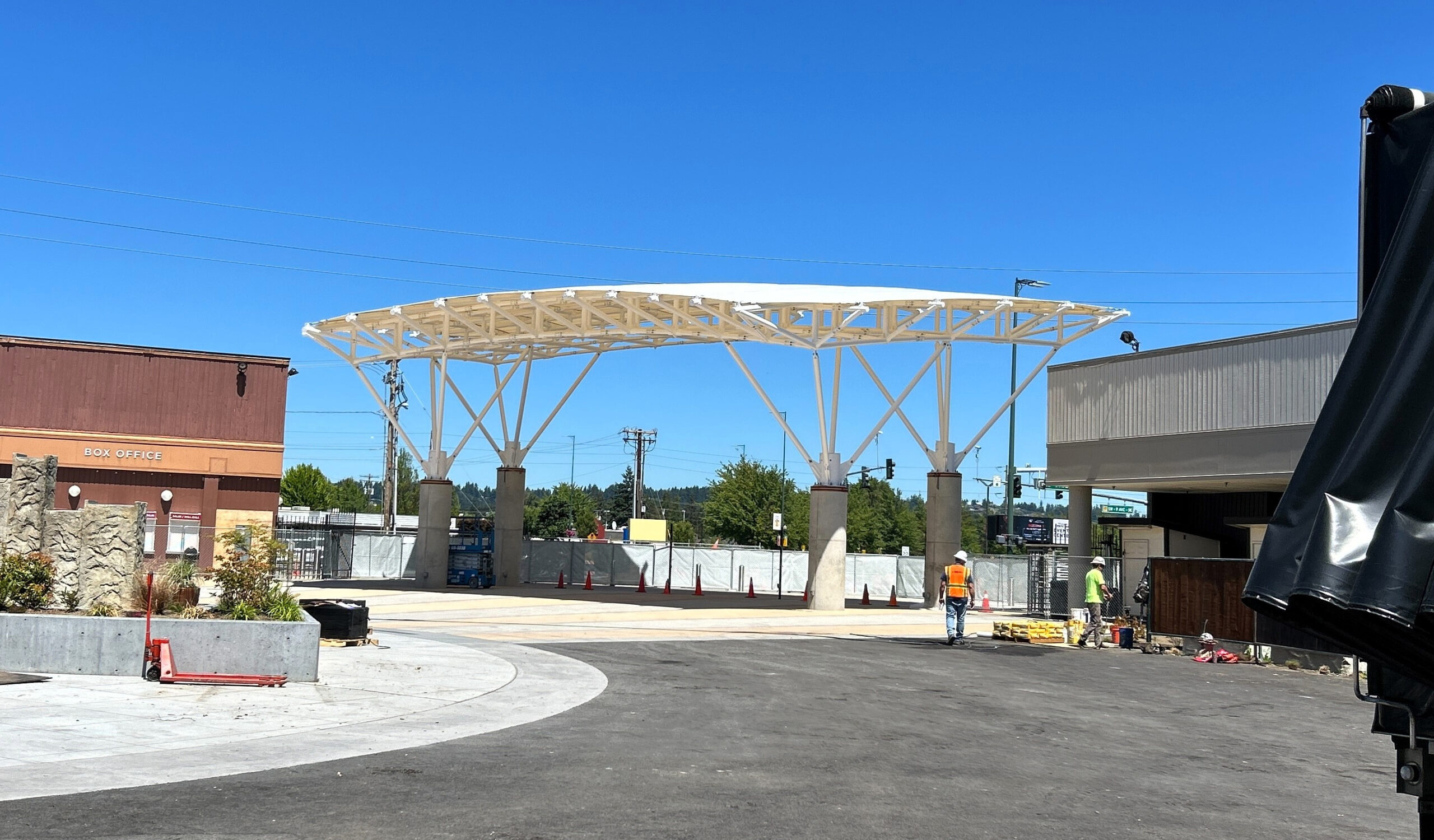 华盛顿州博览场馆入口雨棚项目丨美国华盛顿-29