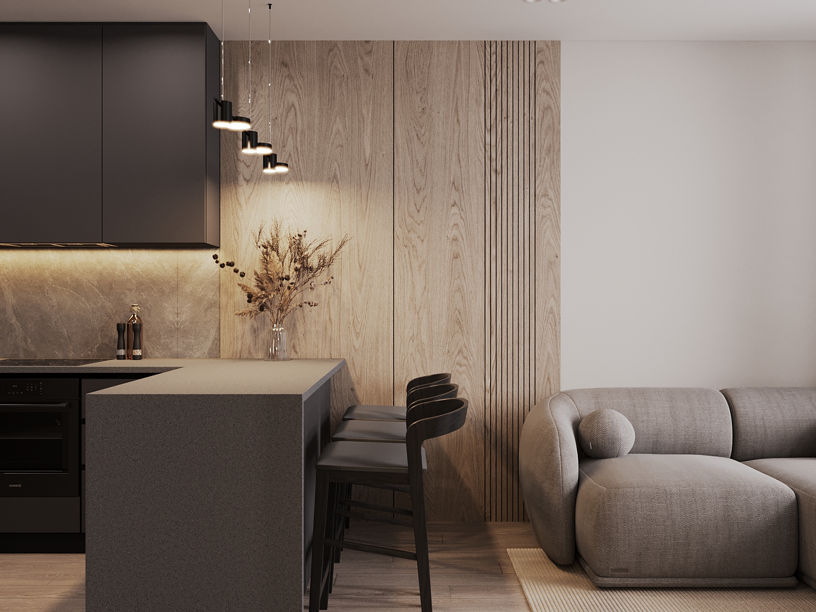 现代公寓室内设计-2