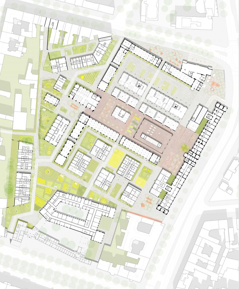Rathausblock Dragonerareal丨德国柏林丨SMAQ-21
