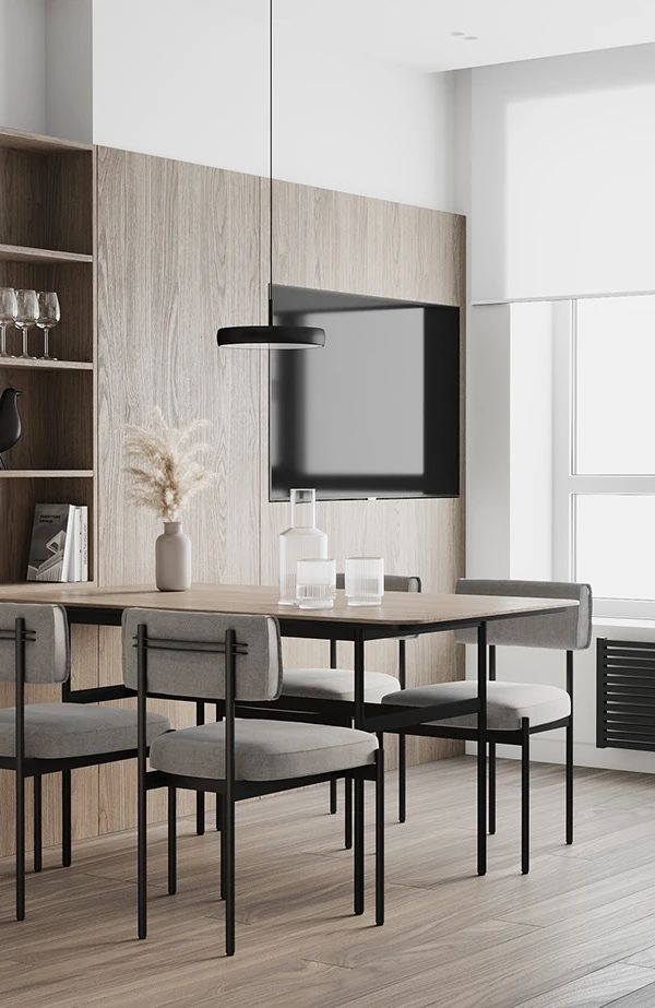 气质非凡的 80㎡空间设计丨Olga Bondar-2