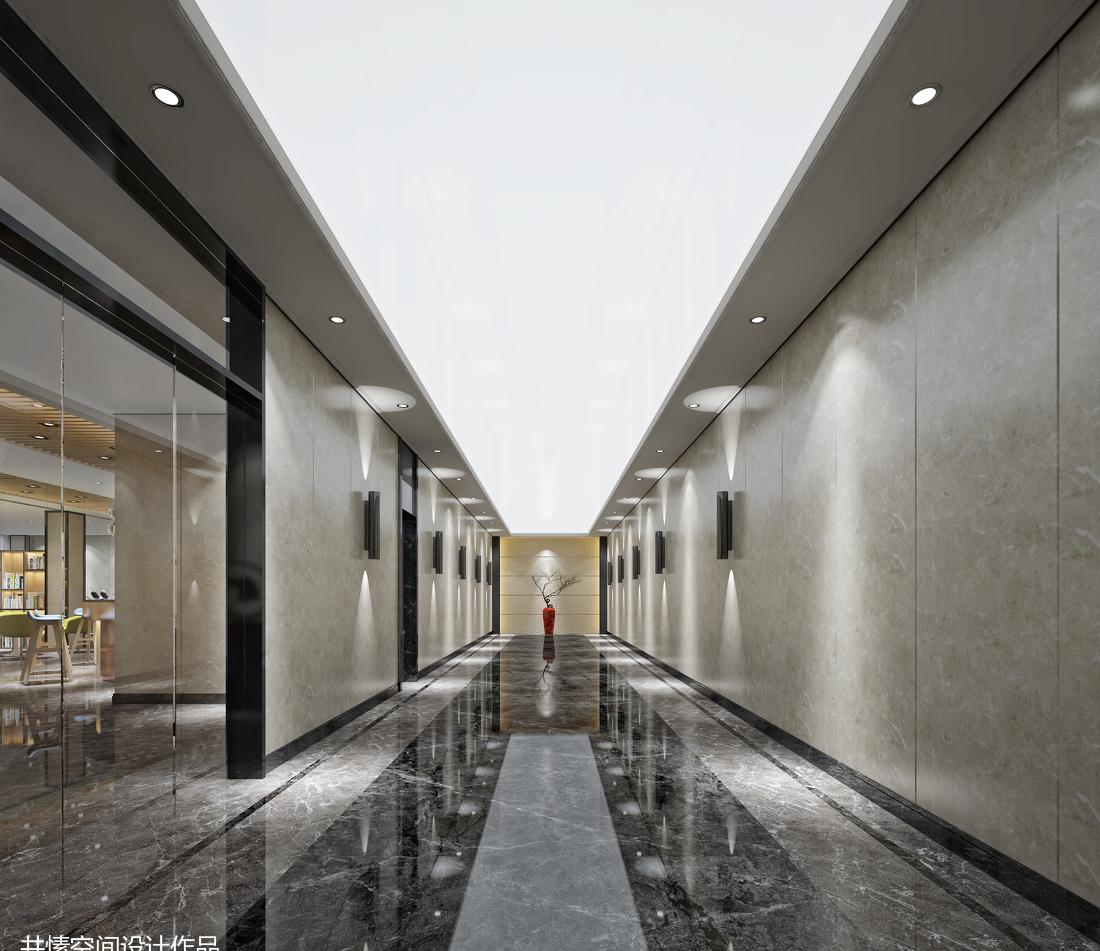 中暨大厦独栋别墅办公空间设计-2