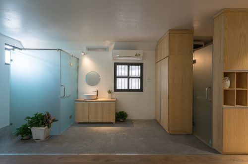 越南河内家庭住宅 | 开放式设计与自然和谐共处-12