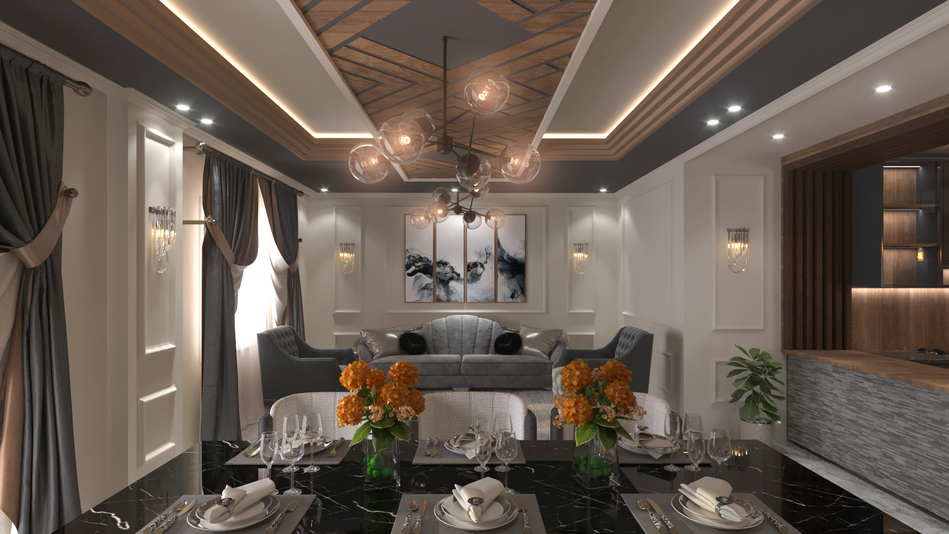 Flat Interior Design 1-2