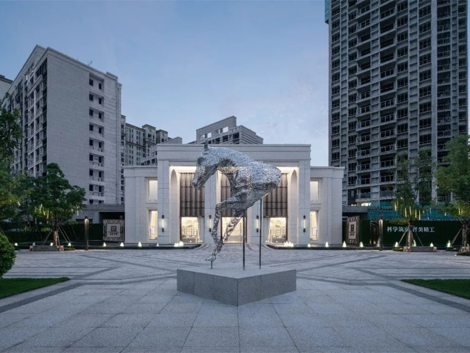 佛山金地翠园展示区景观-3