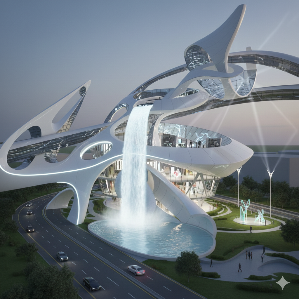 مركز بحوث ومحطة مترو ومعرض حضري-5