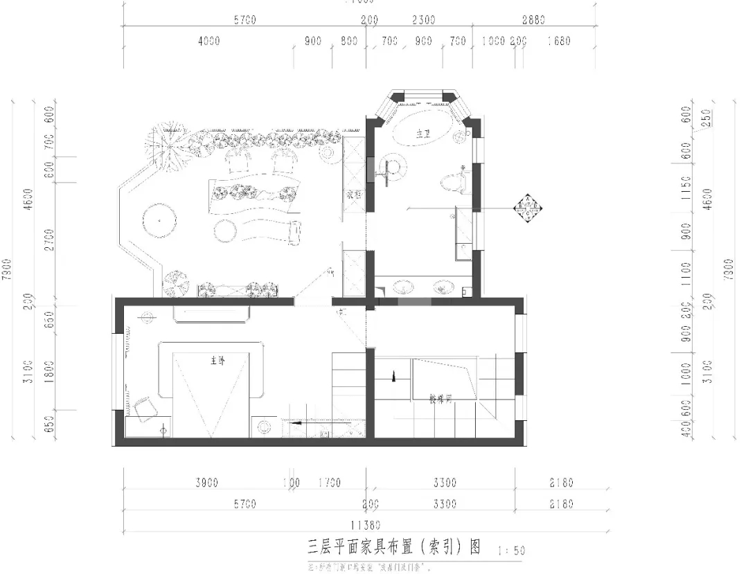 齐天震打造 238㎡轻奢别墅，品味生活无度-5