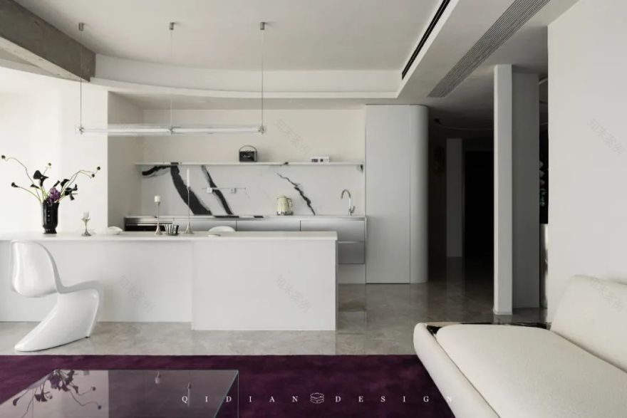 QD·DESIGN实景案例·凯德九章 · 167㎡精装改造丨奇点上宅-25